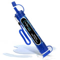 0.1 Micron Survival Water Filter Straw, 4,000L Portable Personal Water Purifier, Removes 99.9999% of Bacteria & Protozoa, Lightweight Filter for Hiking, Camping & Emergency Preparedness