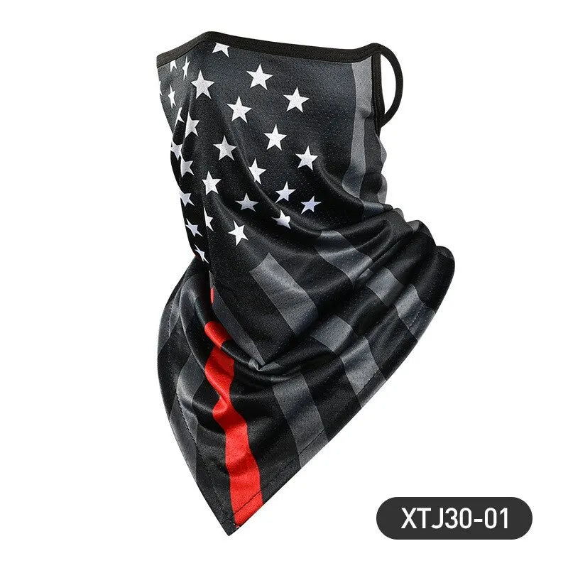 Cooling Neck Gaiter Bandana, Breathable Quick-Dry Face Covering for Outdoor Activities, Sun Protection Scarf for Motorcycle Riding, Hiking, Cycling & Camping