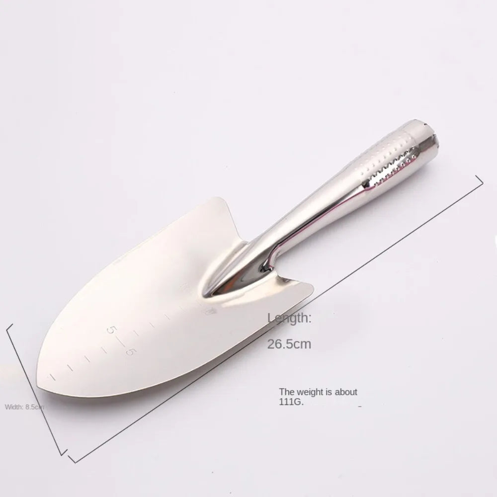 Small Gardening Trowel, Sharp-Nose Hand Shovel & Soil Scoop for Planting, Potting & Transplanting