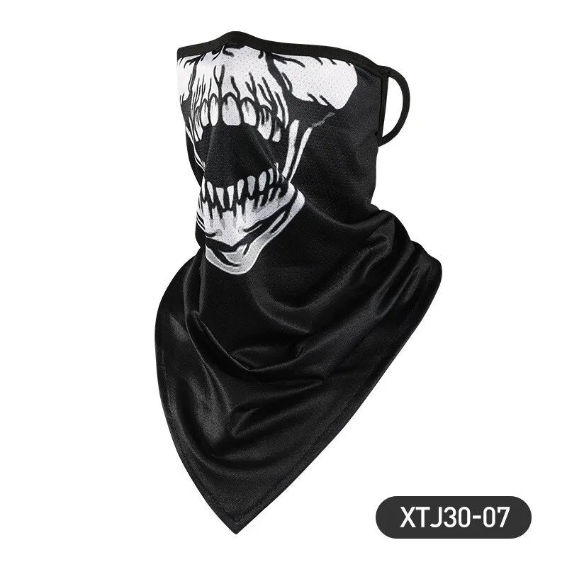Cooling Neck Gaiter Bandana, Breathable Quick-Dry Face Covering for Outdoor Activities, Sun Protection Scarf for Motorcycle Riding, Hiking, Cycling & Camping