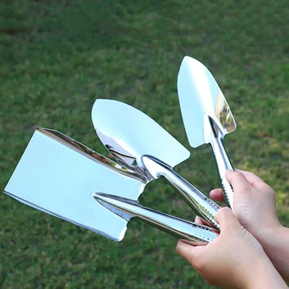 Small Gardening Trowel, Sharp-Nose Hand Shovel & Soil Scoop for Planting, Potting & Transplanting