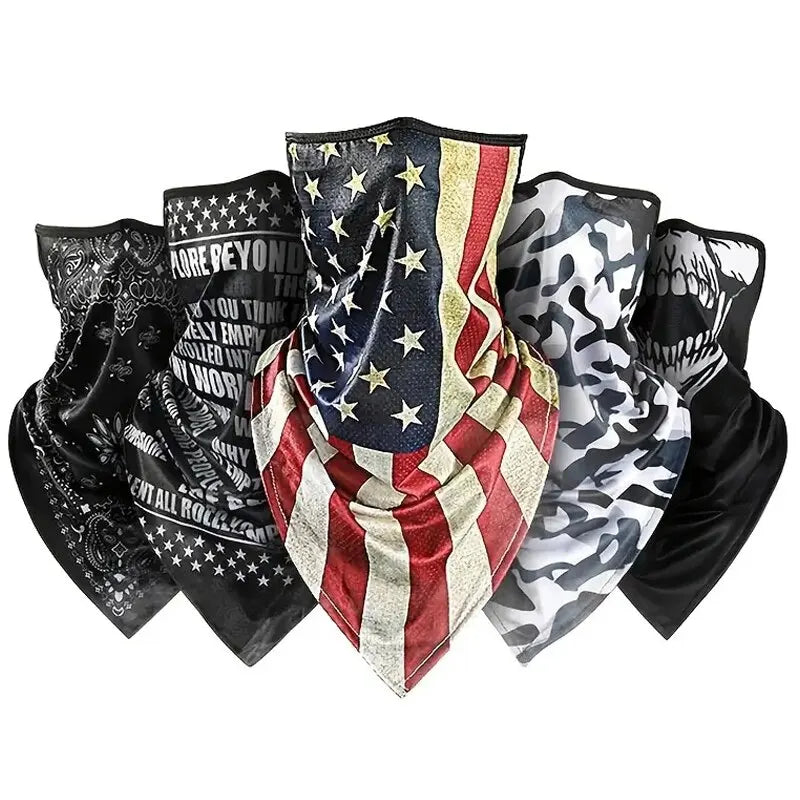 Cooling Neck Gaiter Bandana, Breathable Quick-Dry Face Covering for Outdoor Activities, Sun Protection Scarf for Motorcycle Riding, Hiking, Cycling & Camping