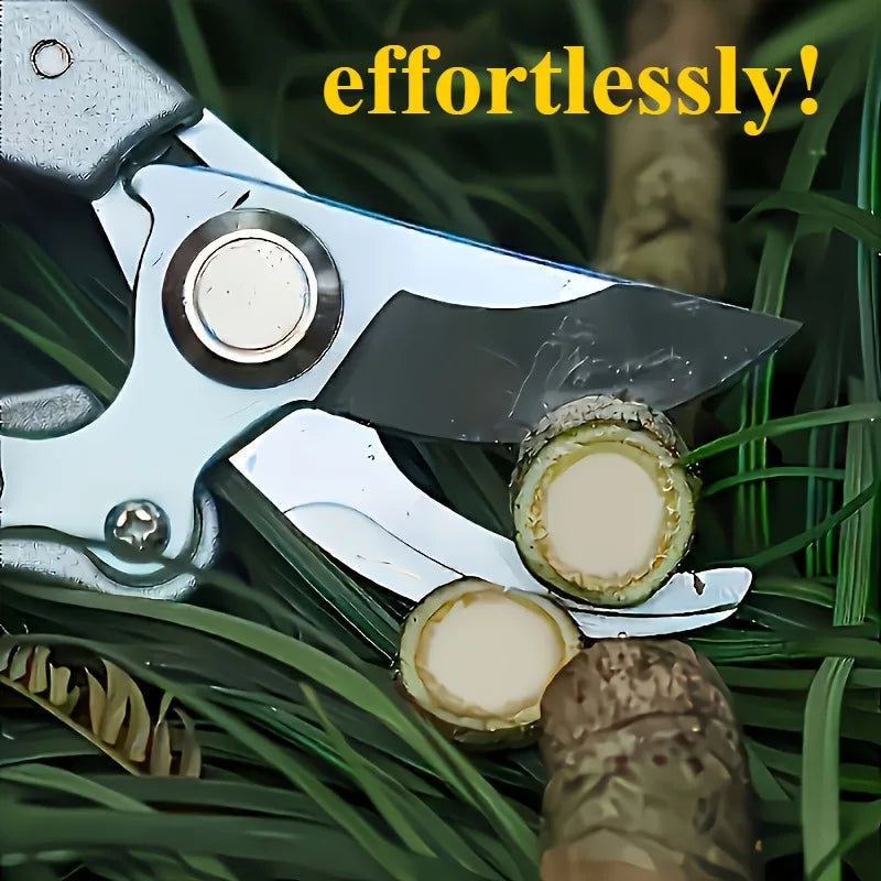 Garden Pruning Shears, Easy-to-Use Gardening Scissors for Trimming Plants, Flowers & Small Branches