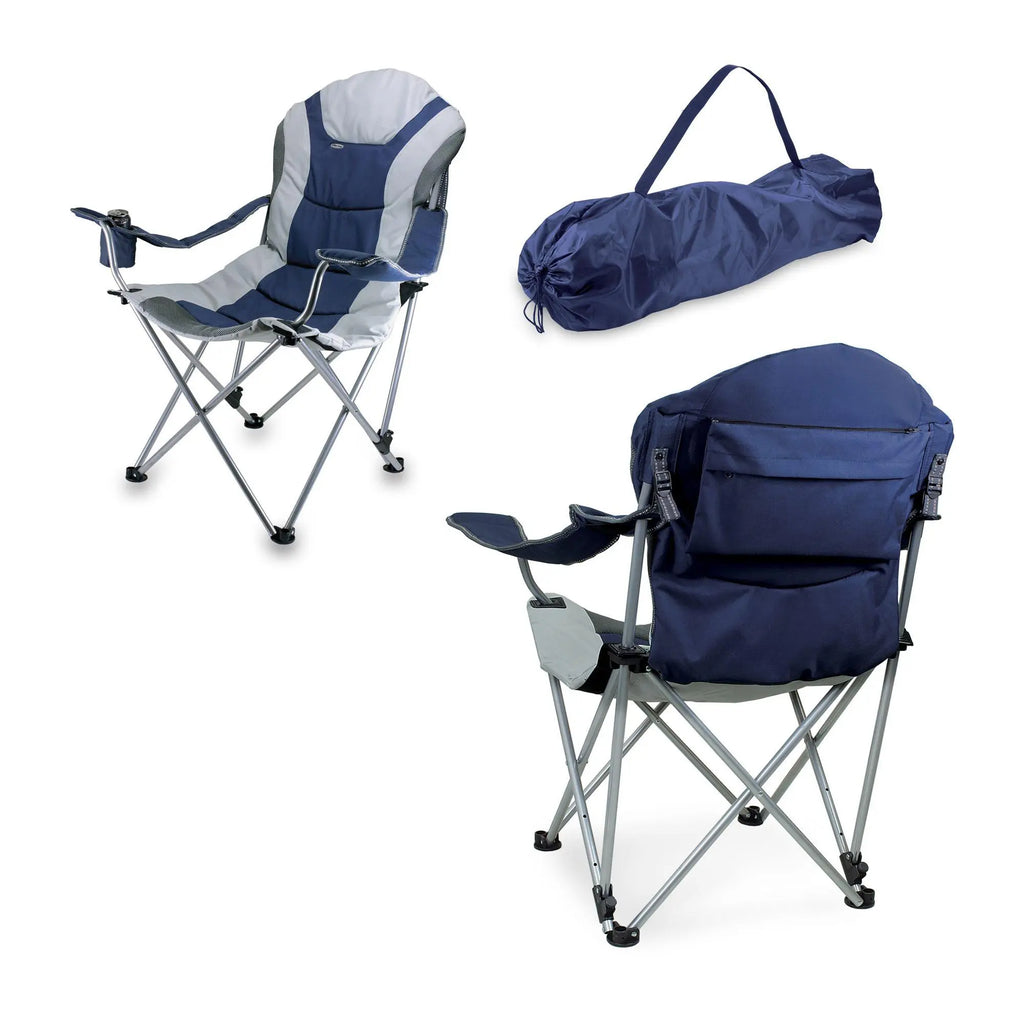 Ultra comfort chair, Reclining Camping Chair, Portable Folding Outdoor Chair with Adjustable Backrest, Comfortable Lounge Chair for Camping, Beach, Picnic, Patio & Outdoor Use