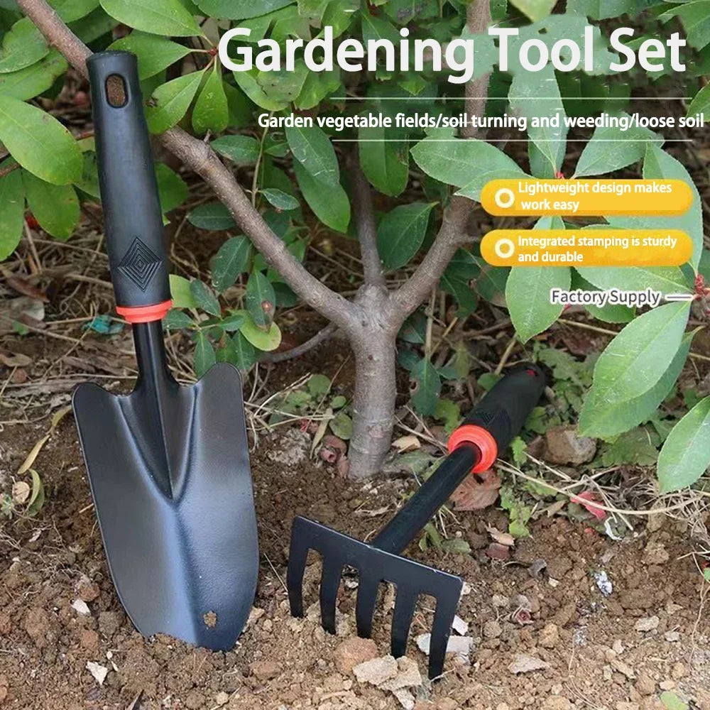 Piece Small Gardening Shovel Set, Hand Shovels for Planting, Vegetable Gardening & Transplanting
