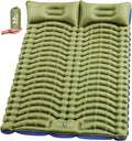 Ultralight 2-Person Camping Sleeping Pad with Built-In Pump & Pillow - Perfect for Backpacking & Outdoor Adventures!