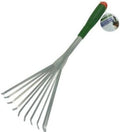 Small Gardening Hand Rake, Garden Cultivator Tool for Soil Loosening, Weeding & Planting