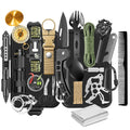 35-in-1 Survival Kit, Emergency Survival Gear & Outdoor Camping Accessories, Portable Survival Tools for Camping, Hiking, Fishing & Hunting