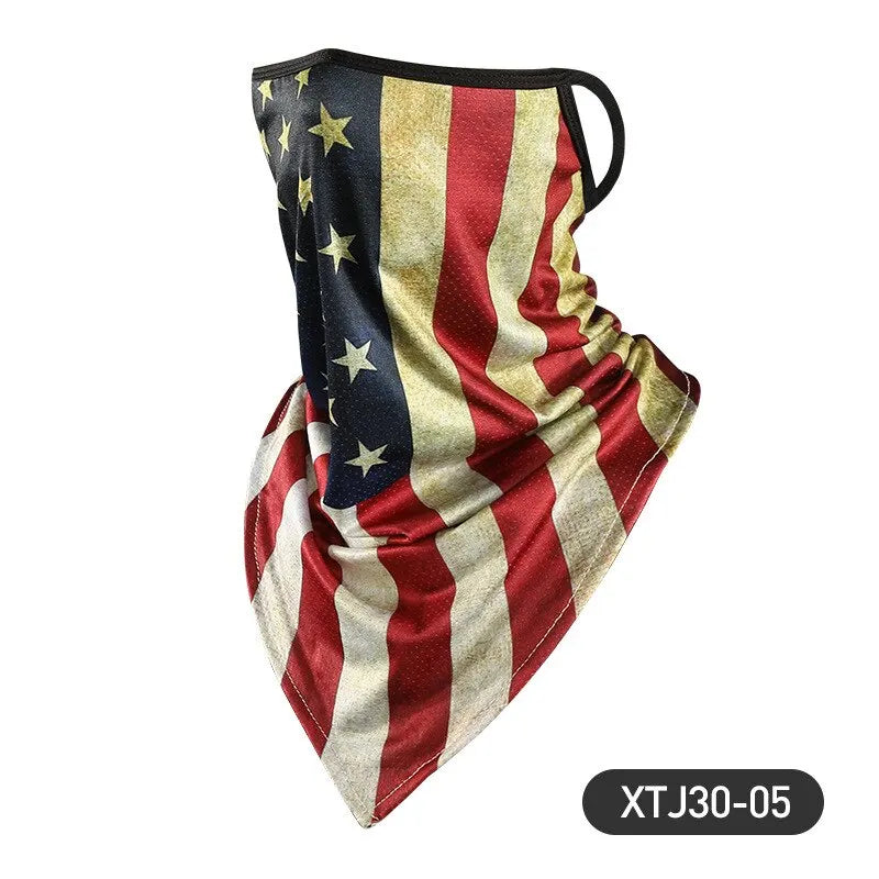 Cooling Neck Gaiter Bandana, Breathable Quick-Dry Face Covering for Outdoor Activities, Sun Protection Scarf for Motorcycle Riding, Hiking, Cycling & Camping