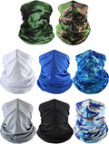 Summer Neck Gaiter Mask, Breathable UV Protection Scarf & Balaclava, Lightweight Windproof Face Cover for Men & Women, Outdoor Bandana for Hiking, Cycling & Riding