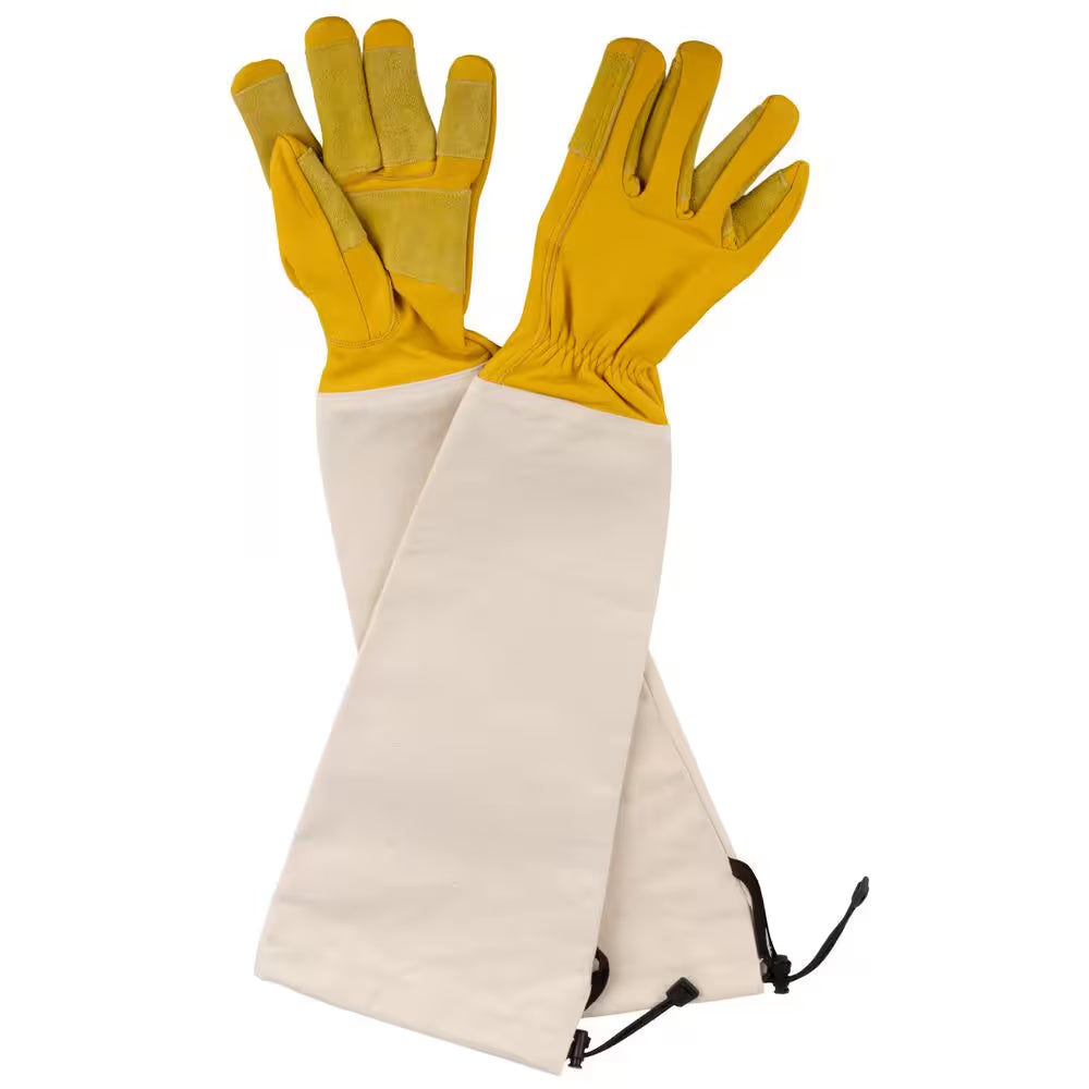 Long Gardening Gloves, Medium, Protective Garden Gloves for Planting, Pruning & Weeding
