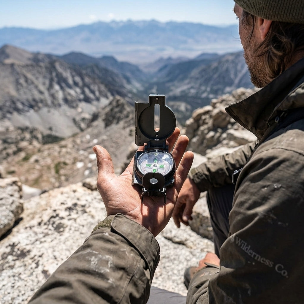 BRUNTON LENSATIC COMPASS
